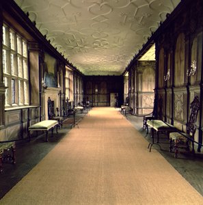 Vista della Long Gallery, fine XVI-inizio XVII secolo
